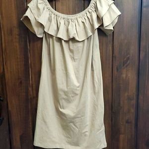 Express Tan Summer Dress